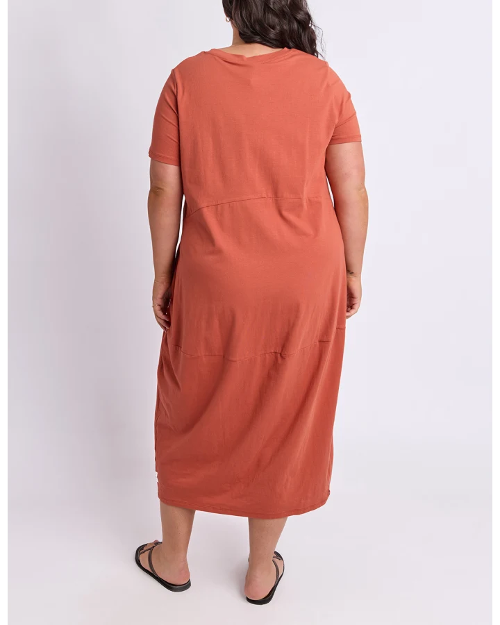 Diana Dress - Earth Brown