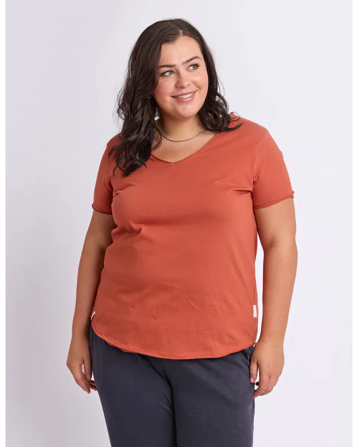 Pima Vee Tee - Earth Brown