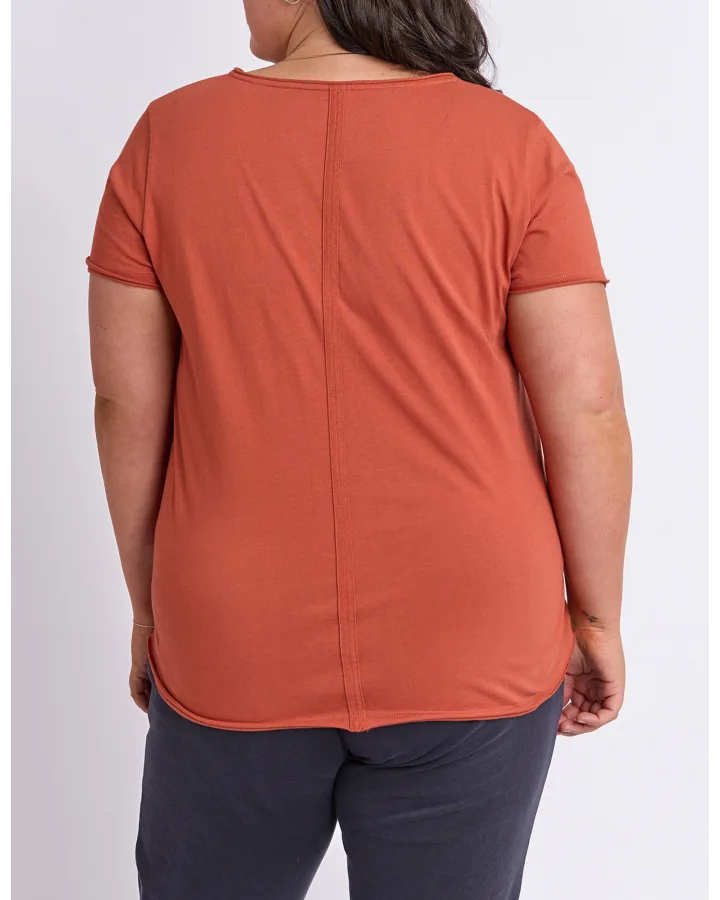 Pima Vee Tee - Earth Brown