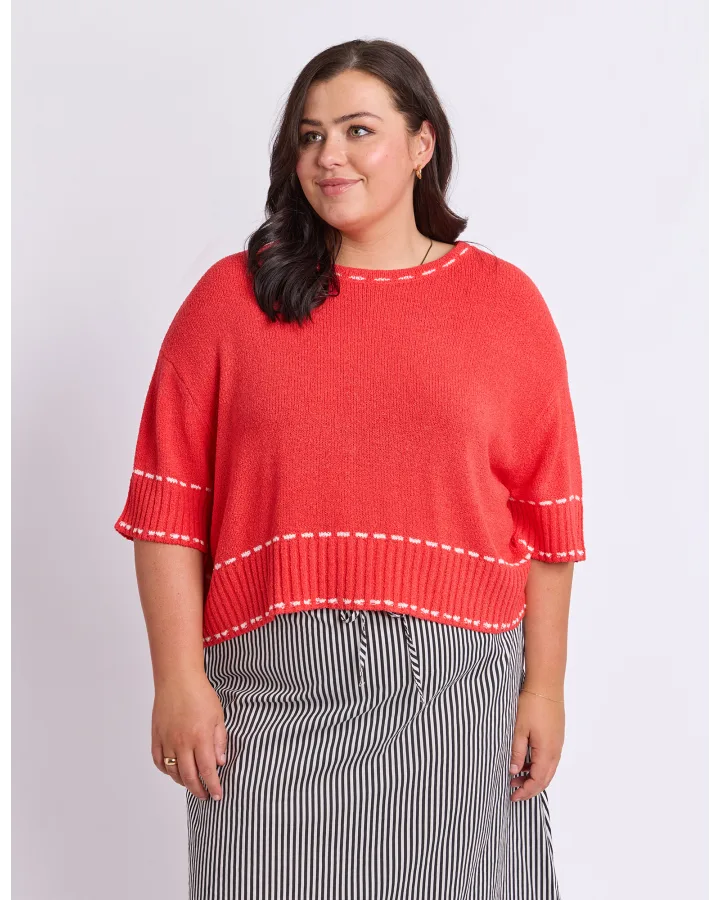 Honey Knit Top - Tangello