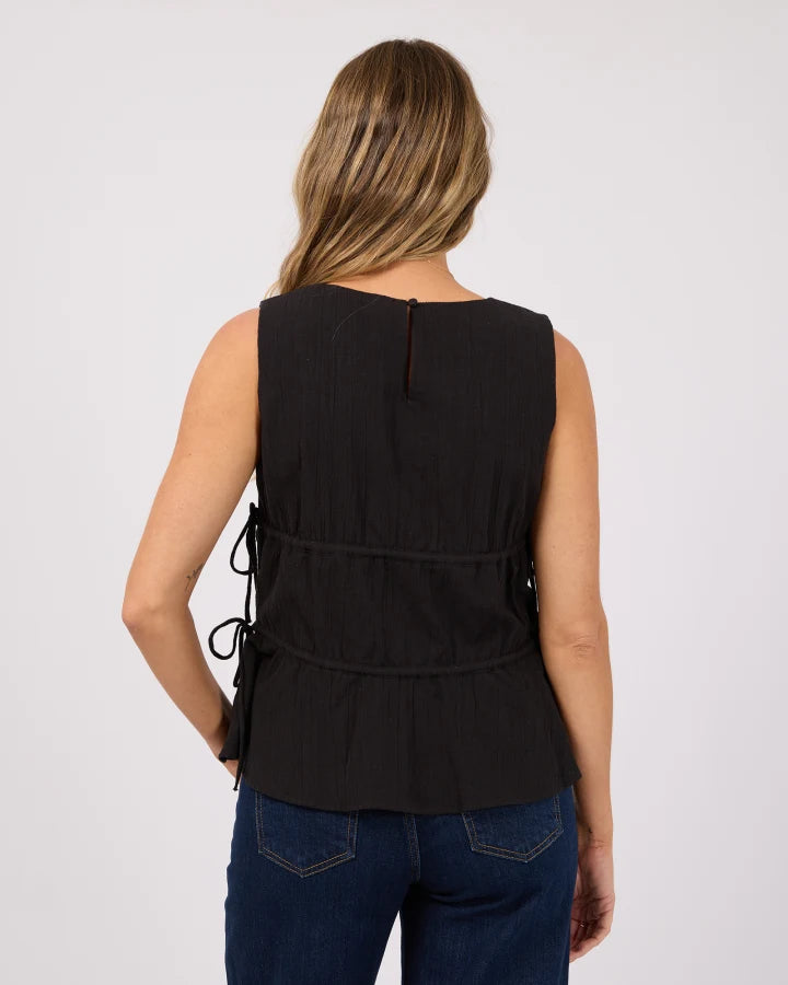 AAE Heidi Ruched Top | Black