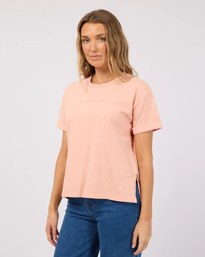 AAE Washed Tee | Peach