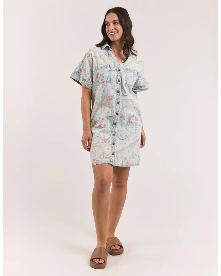 Jade Denim Dress | Elm