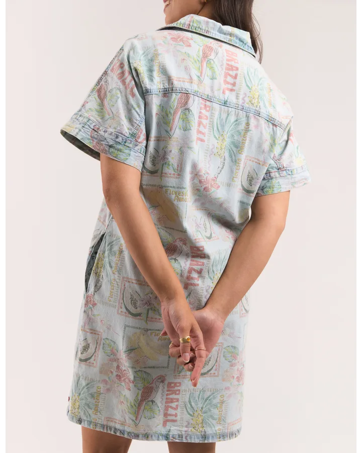 Jade Denim Dress | Elm