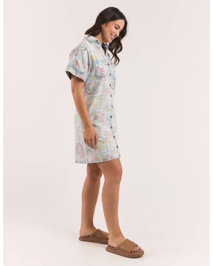 Jade Denim Dress | Elm