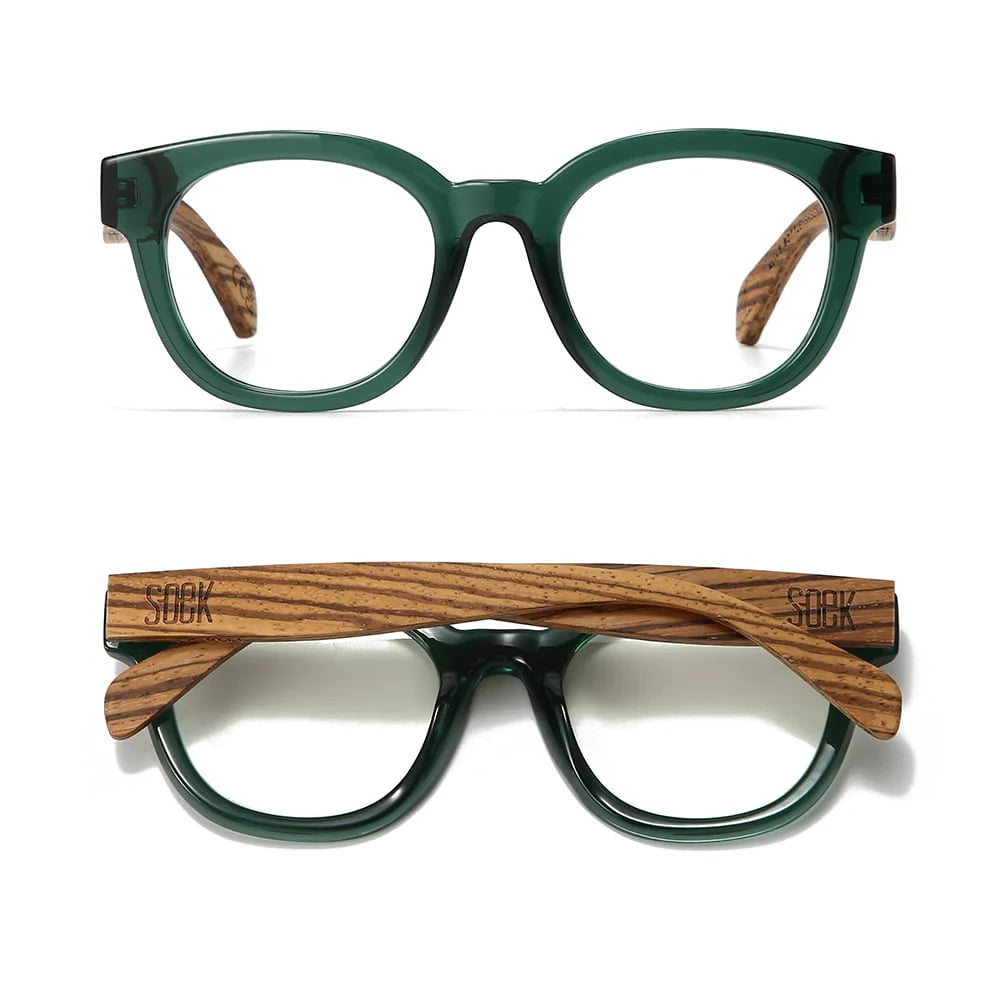 SOEK Unisex Magnifying Readers | Alive Bottle Green