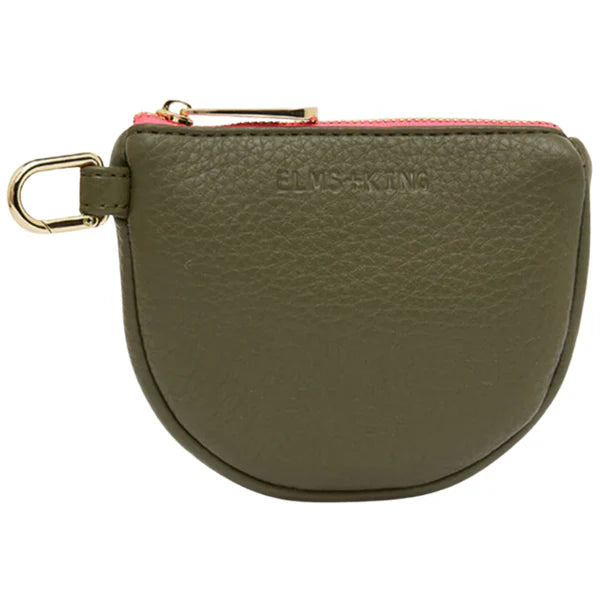 Elms+King Camden Coin Purse | Khaki