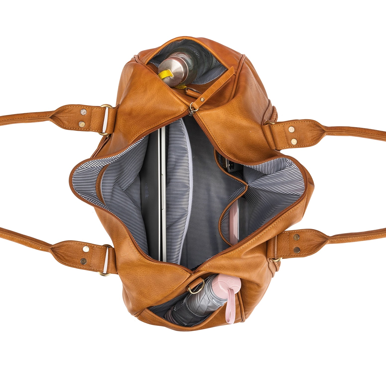 Gypsy Tan 2 Piece Weekender Bag