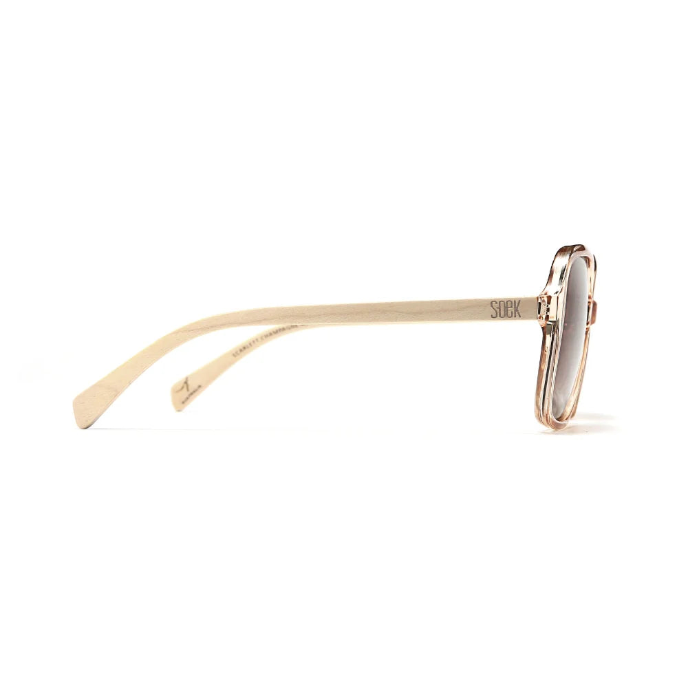 SOEK Sunglasses | Scarlett Champagne