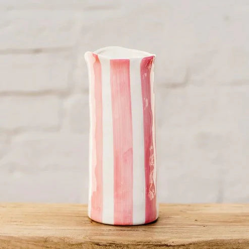 NOSS Medium Vase - Pink Stripe