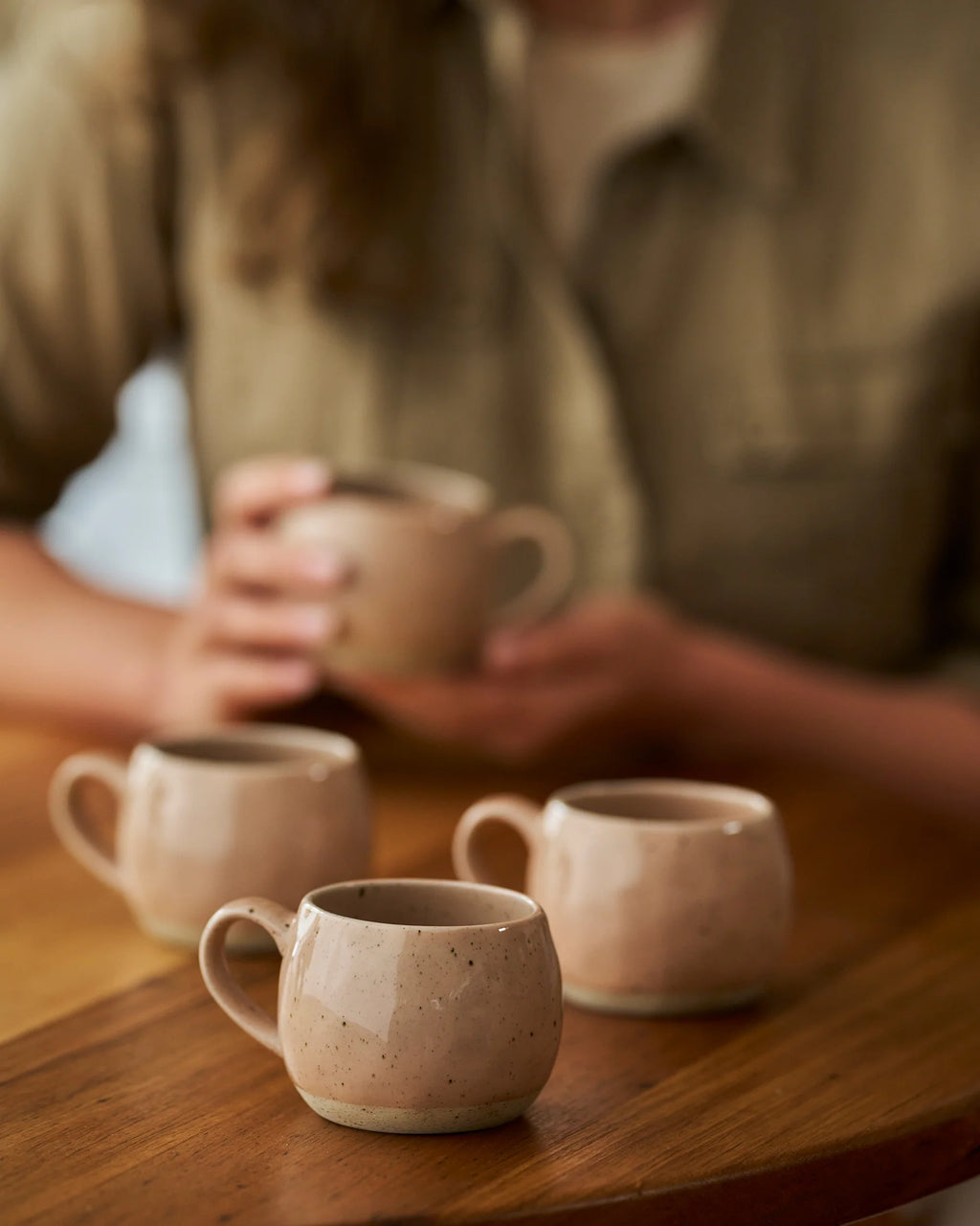 Mineral Mugs Set of 4 | Moonstone