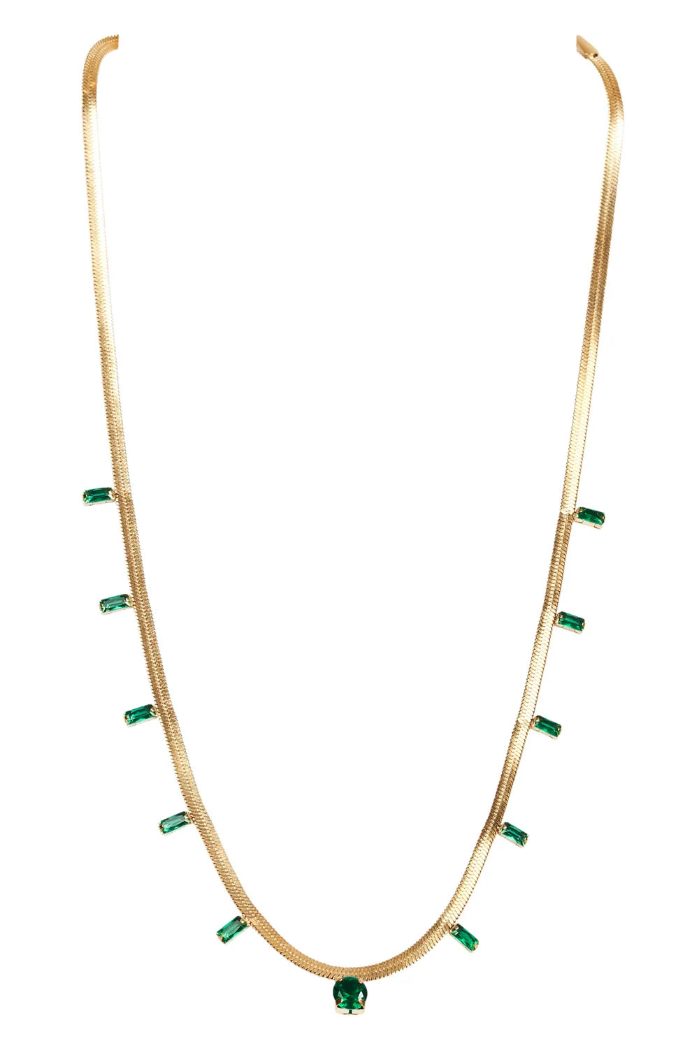 Palmier Necklace | Emerald