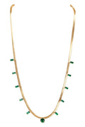 Palmier Necklace | Emerald