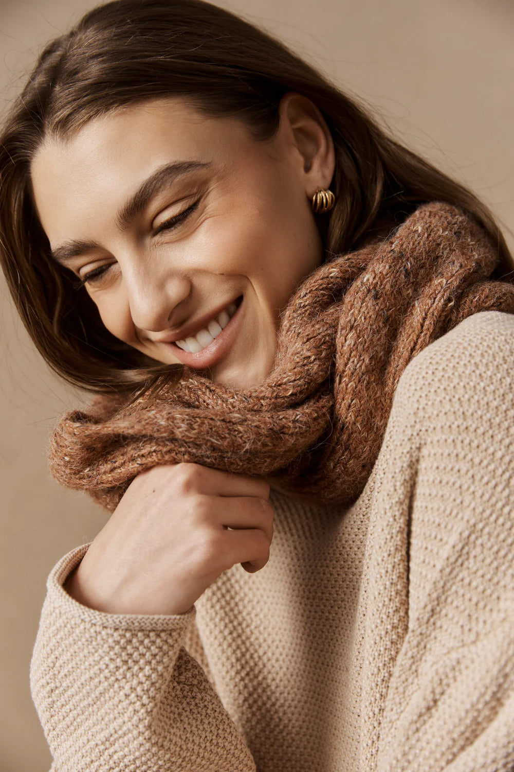 Zarda Snood - Clay