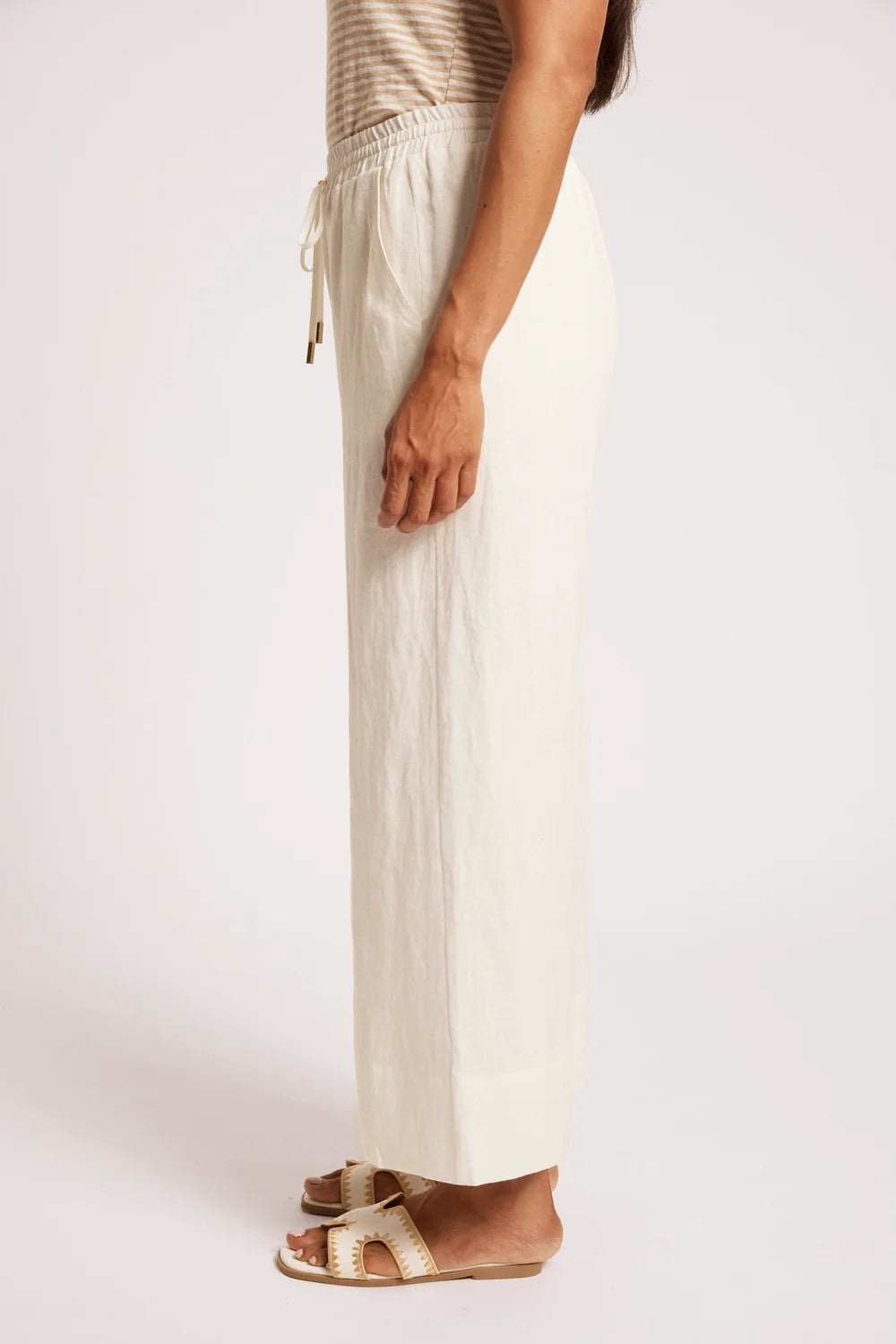 Cove Relaxed Pant | White