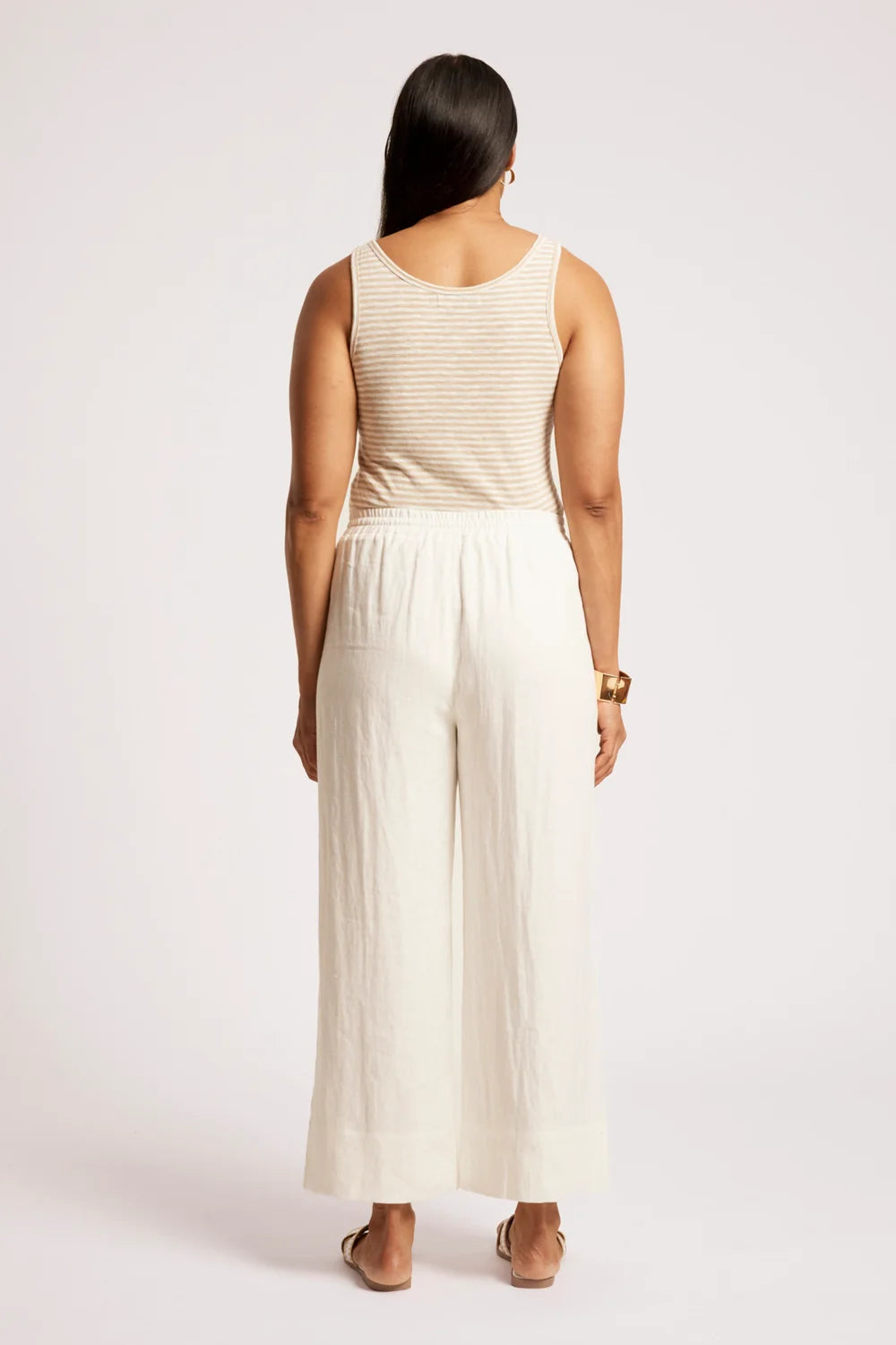 Cove Relaxed Pant | White