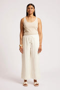 Cove Relaxed Pant | White