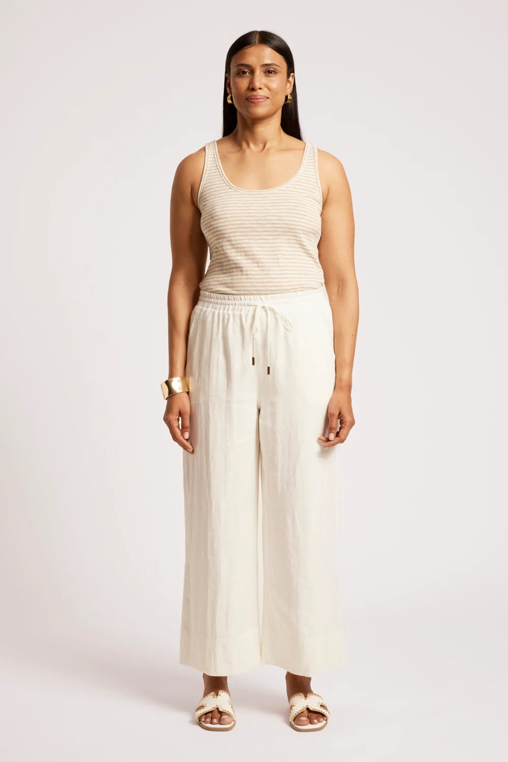 Cove Relaxed Pant | White