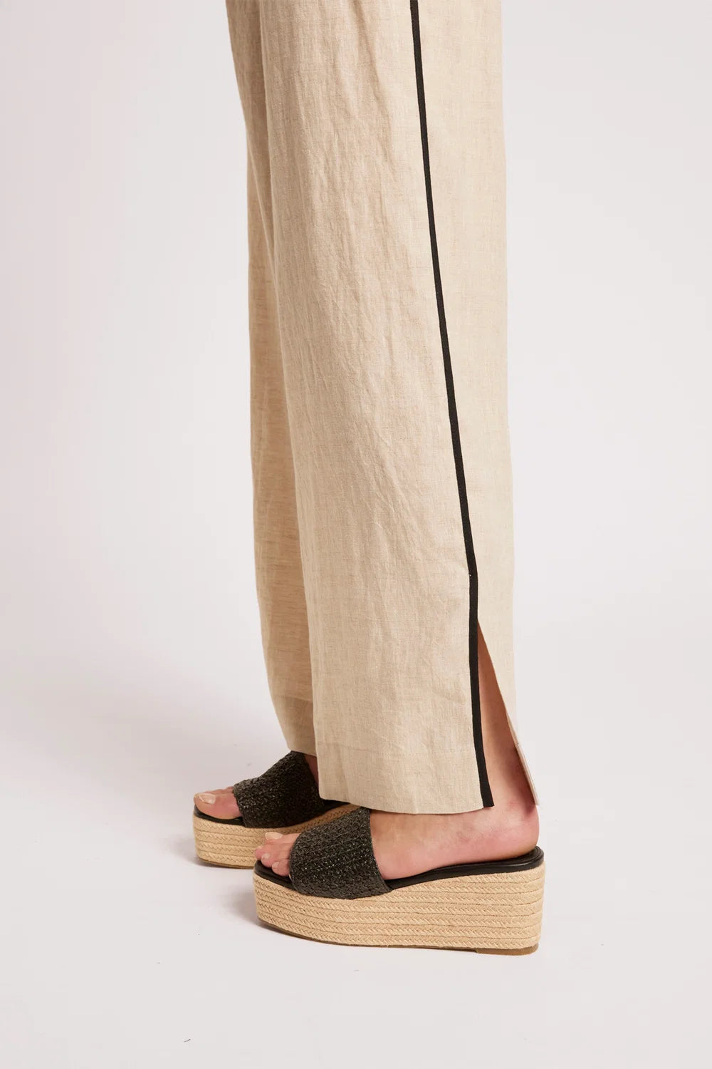 Maris Splice Pant | Tusk / Black