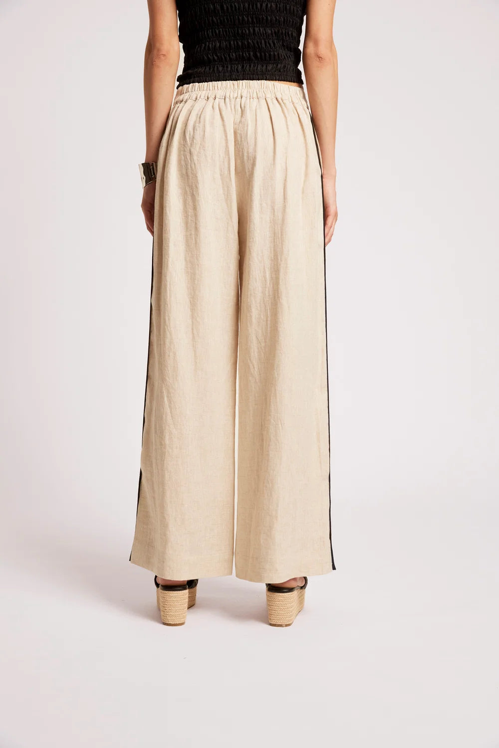 Maris Splice Pant | Tusk / Black