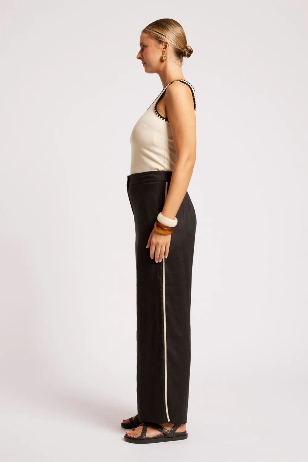 Maris Splice Pant | Black / Tusk