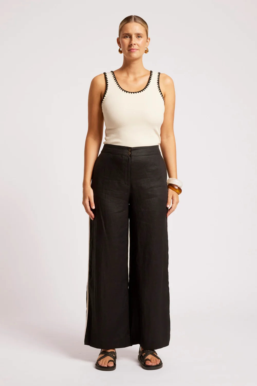 Maris Splice Pant | Black / Tusk