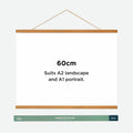 60cm Magnetic Print Hanger Frame