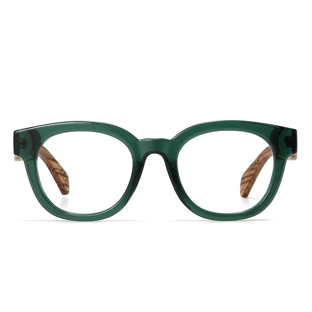 SOEK Unisex Magnifying Readers | Alive Bottle Green