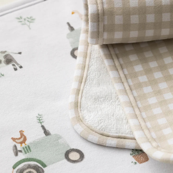 3 Pack Organic Wash Cloths | Tractor Ride