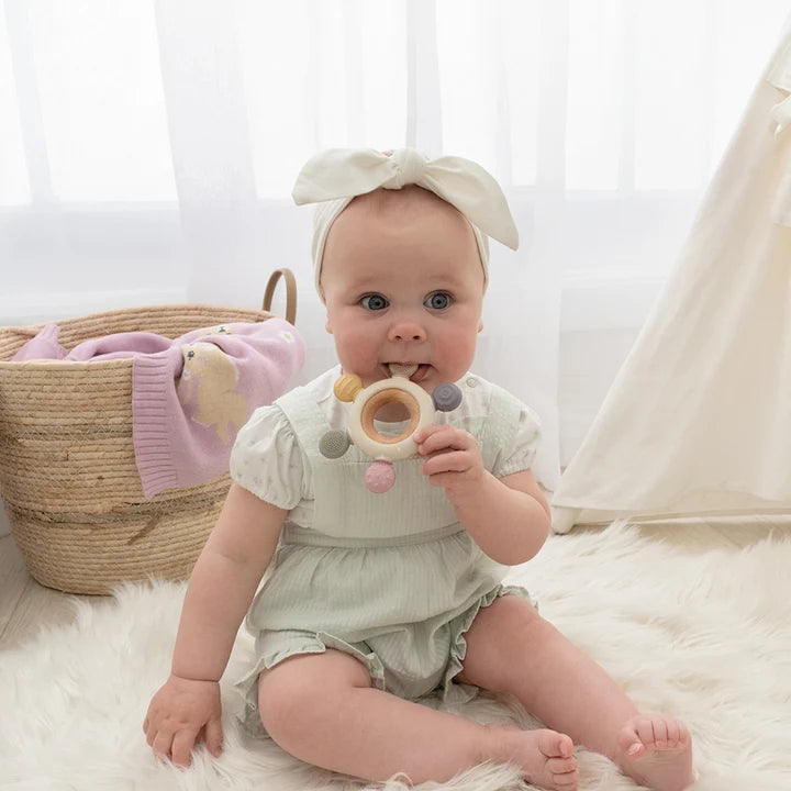 Multi-Surface Teething Wheel | Rose
