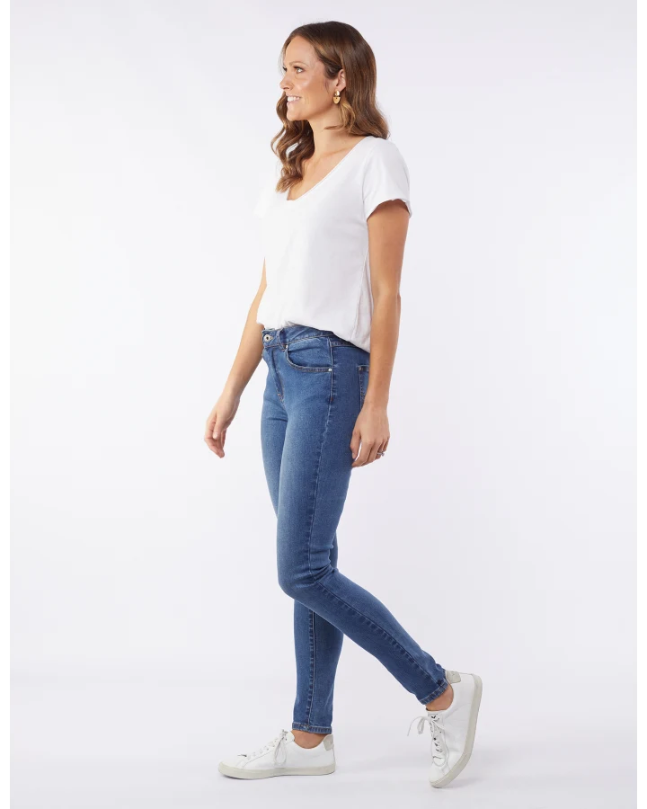 Maya Denim Jean | Washed Blue