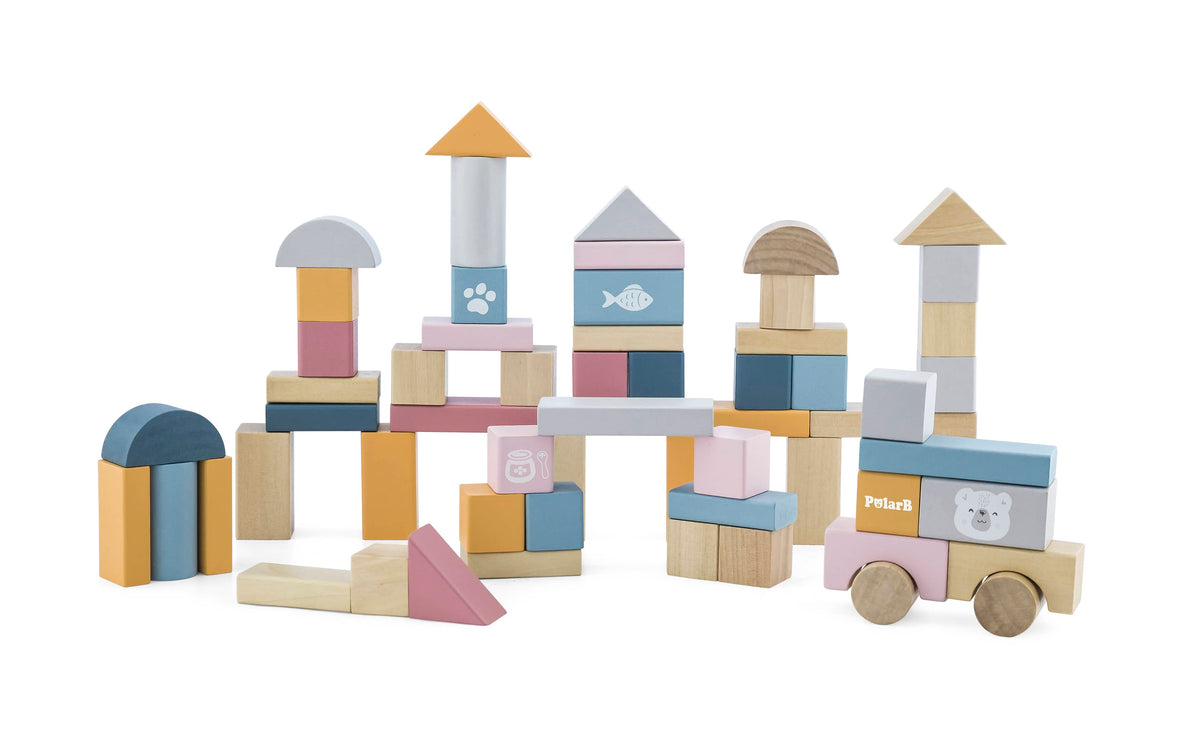 Wooden Blocks | 60pcs