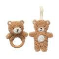 Ring Rattle & Dummy Chain Gift Set | Cuddly Bear