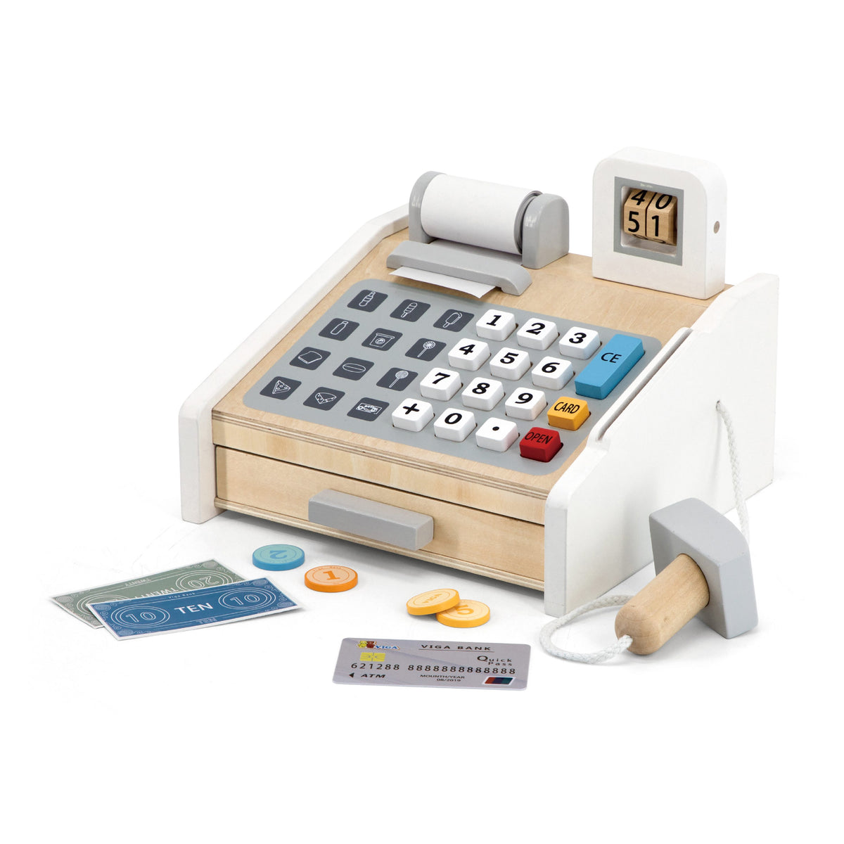 Viga Wooden Cash Register