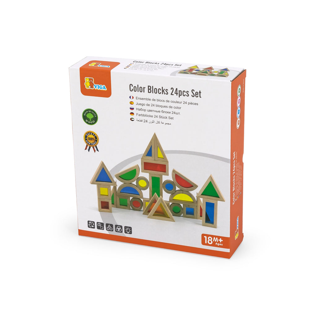 Color Building Blocks | 24 piece set