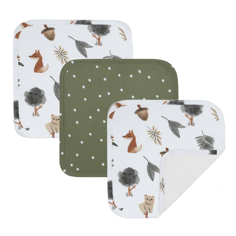 Washcloths | Forest Retreat - 3 pack