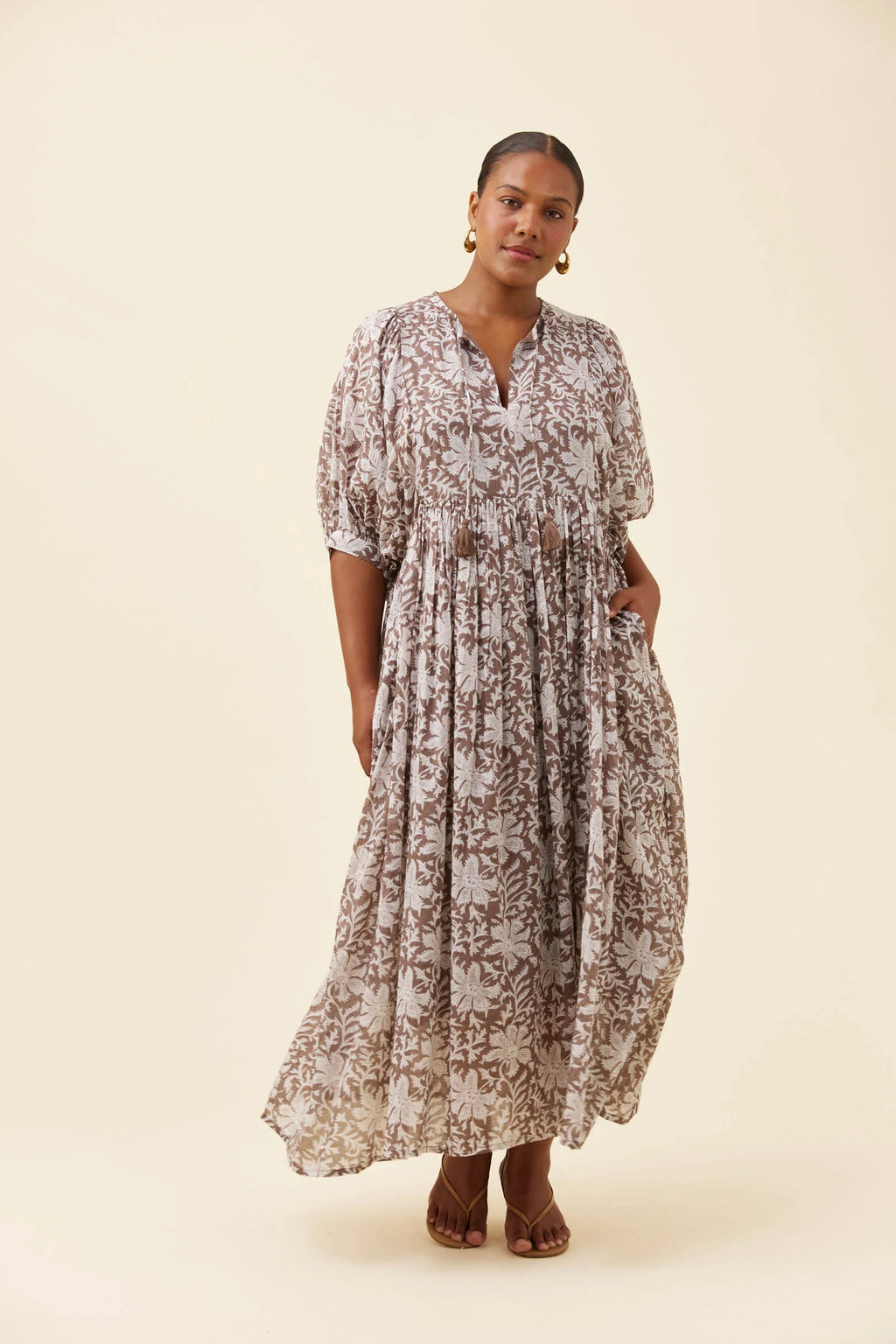 Wilma Maxi | Taupe