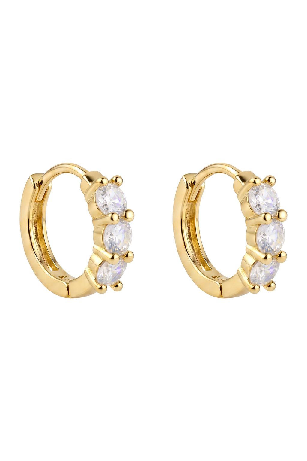 Rosa Huggie Earring