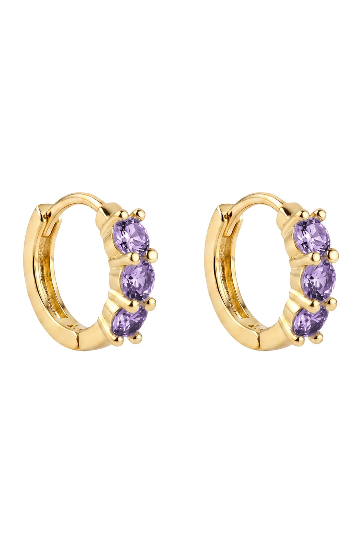Rosa Huggie Earring