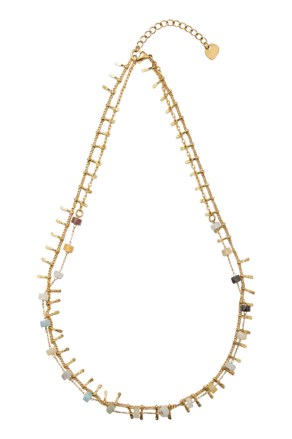 Marcelle Necklace | Double Chain