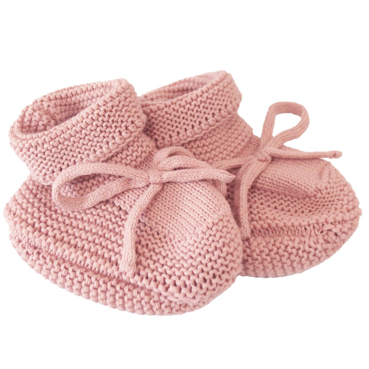 Knit Baby Booties | Pink 0-6mth