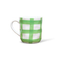 NOSS Ceramic Mug | Green Gingham