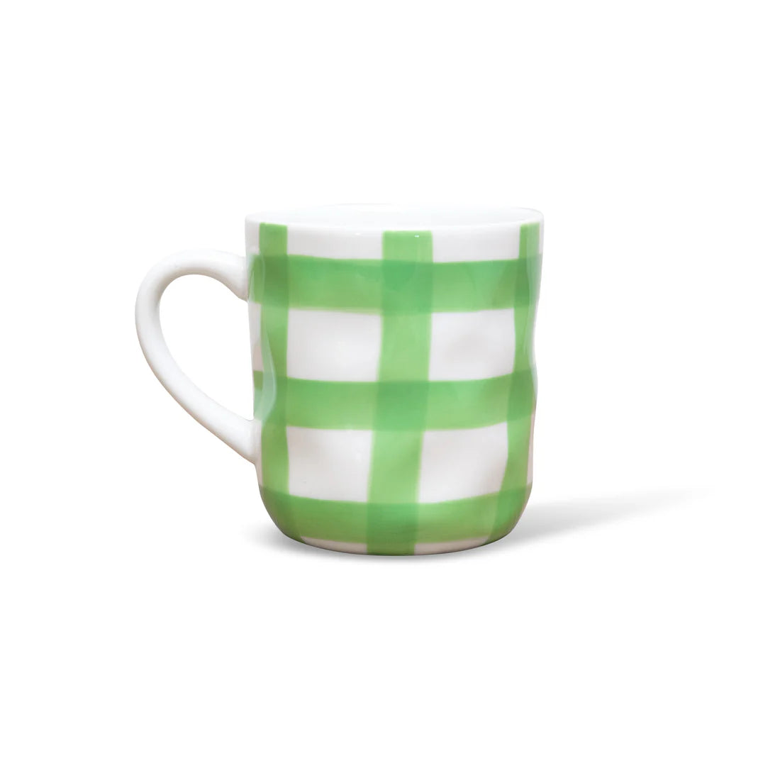 NOSS Ceramic Mug | Green Gingham