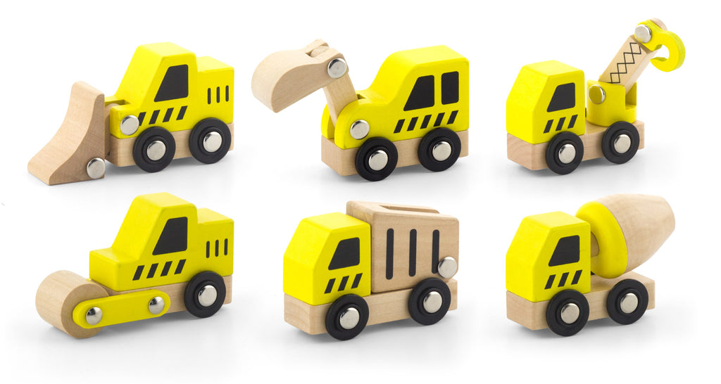 Construction Vehicles | Set of 6