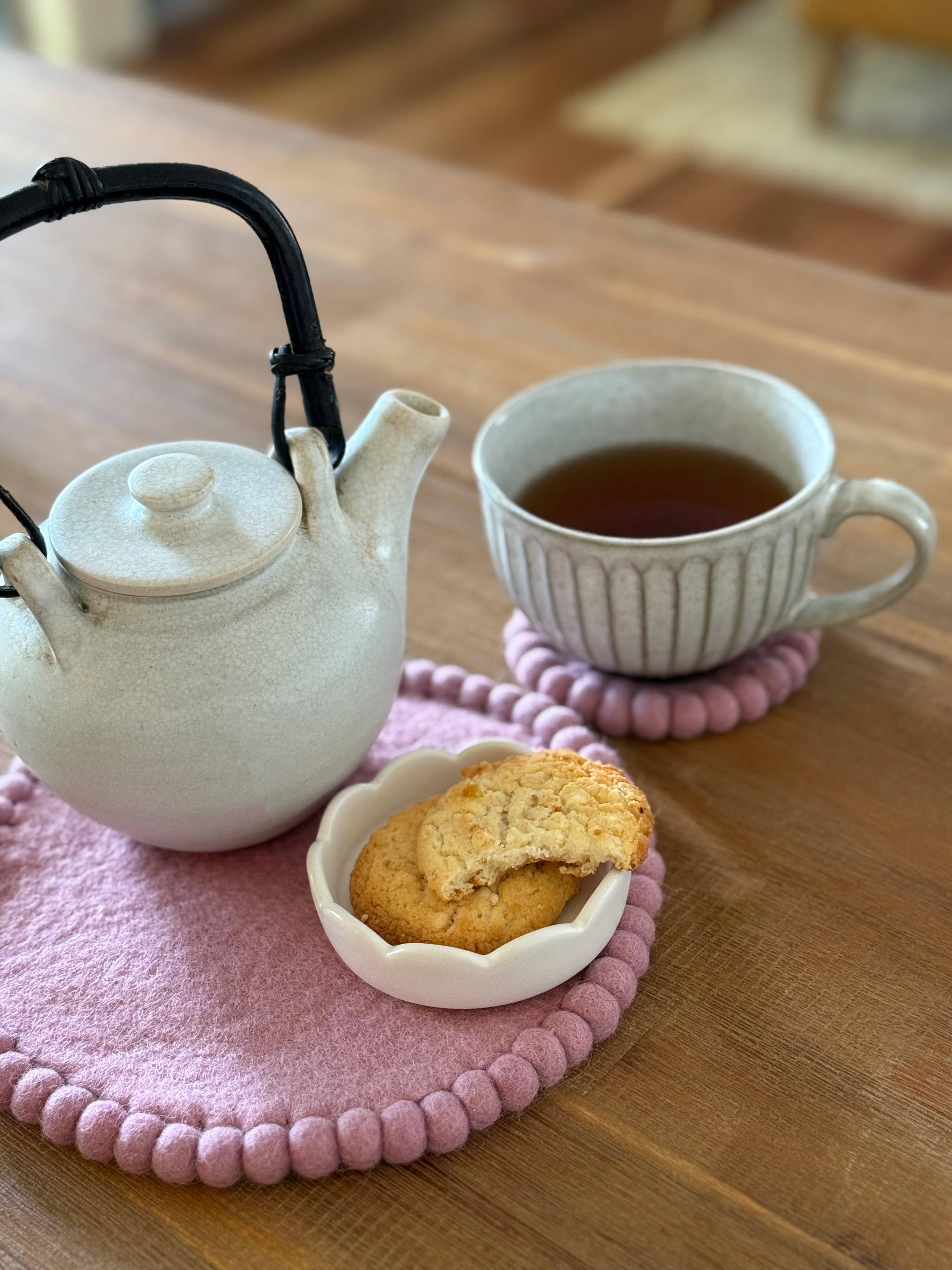 Felt Trivet Set - Cloud