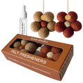 Felt Flower Fresheners - Creamy Caramel