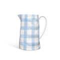 NOSS Ceramic Medium Jug - Cornflower Blue Gingham