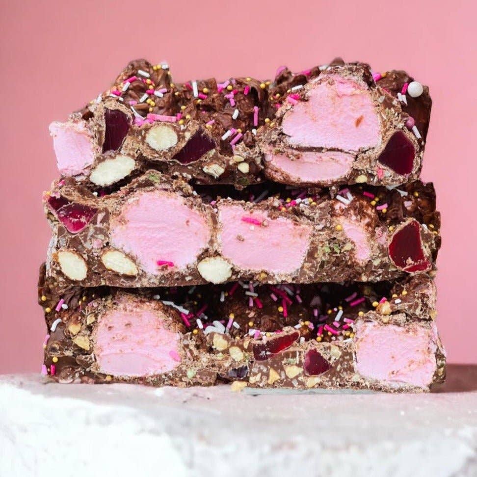 Lovers Lane Rocky Road: 100 grams
