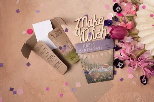 Happy Birthday Picnic Gift of Seeds | Sow 'n Sow