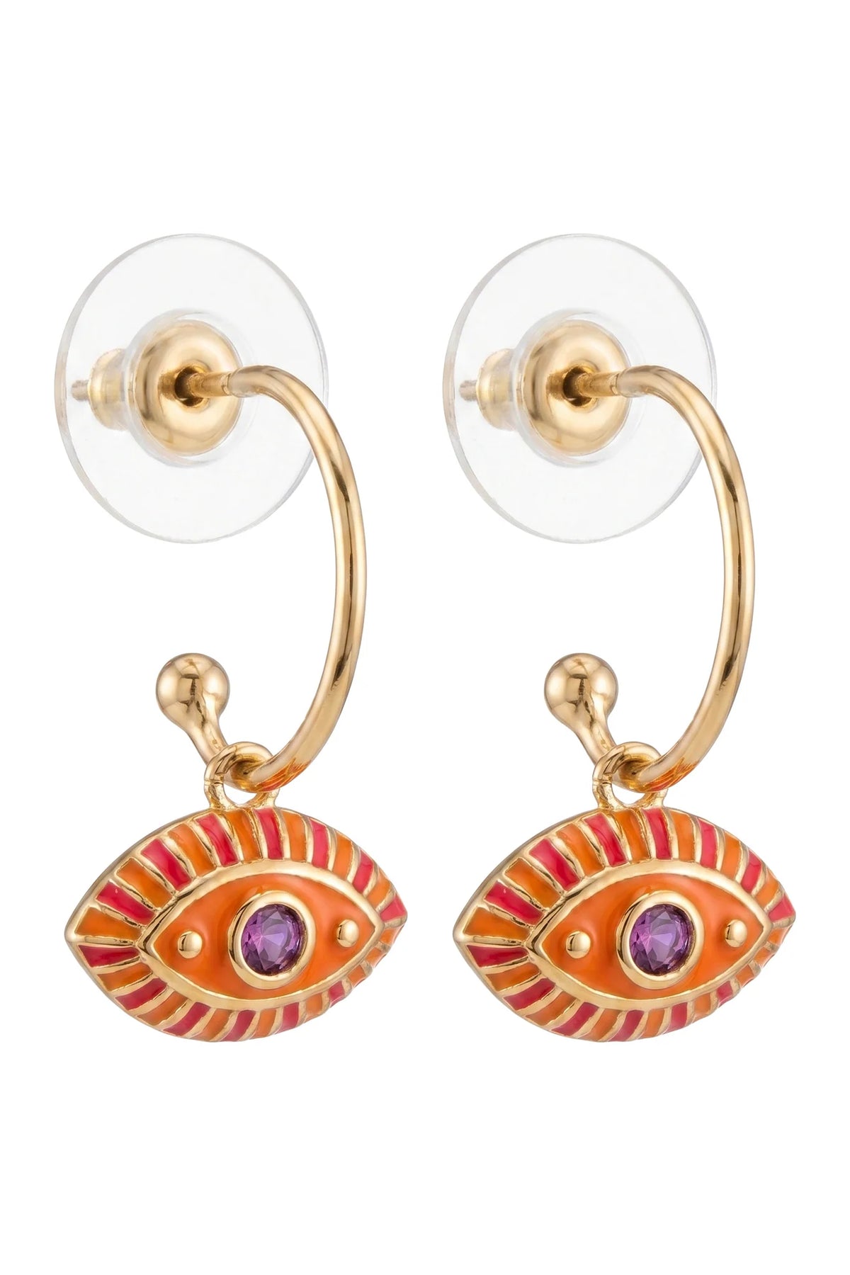 Positano Eye Earring | Orange